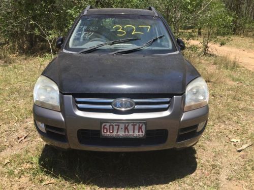 2007 kia sportage  air bag driver side rh #c327