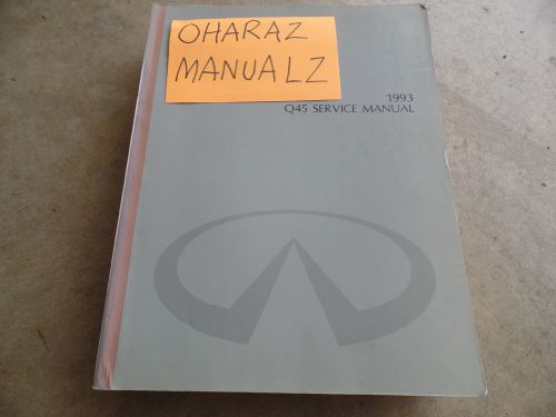 1993 infiniti q45 service manual