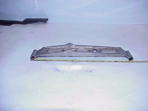 Nickel plated transmission cross member mount from a nascar team arca k&amp;n  c15