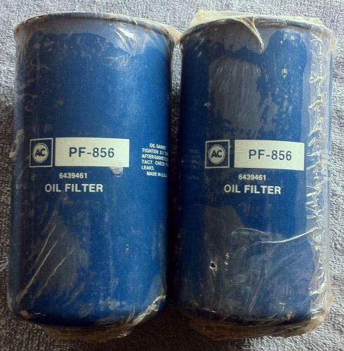 Oem gm ac delco oil filters - delco # pf856 - gm # 6439461 - lot of 2