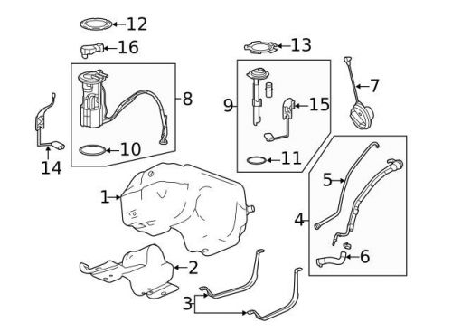 Genuine fuel pump assy 13577832