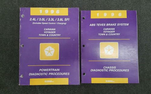 1996 dodge caravan / plymouth voyager / chrysler t &amp; c factory service manuals