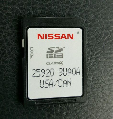 Genuine nissan 2016 murano sd navi card 25920 9ua0a latest update