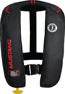 Mustang survival md201402-60 mit 100 infl pfd man blk/red