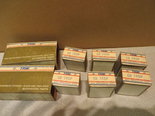 Trw rod bearing 6 sealed boxes # cb745p nos