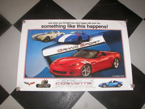 Corvette poster grand sport--