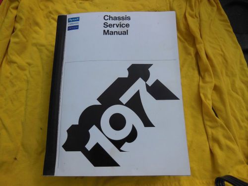 Mopar plymouth chrysler imperial 1971 chassis service manual barracuda duster