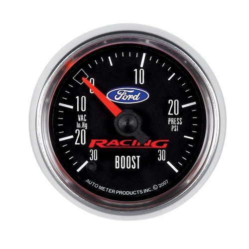 Auto meter 880074 ford racing series; boost-vac/pressure gauge