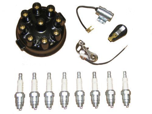 Tune up kit &amp; spark plugs 40 41 42 cadillac v8 new 1940 1941 1942