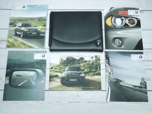 2012 bmw x5, x6 xdrive m owners manual set