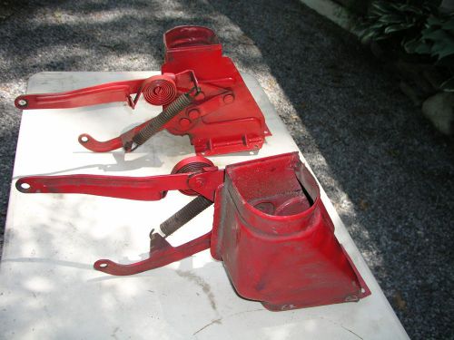 1954 ford hood hinge boxes