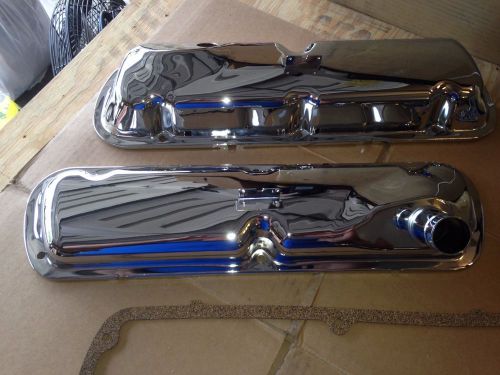 Valve cover set chrome for vintage 289