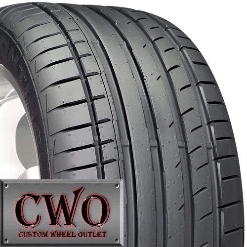 4-new continental extreme contact dw 225/45-17 tires