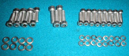 Yamaha xs650 1974-1979 stainless carb screw kit mikuni