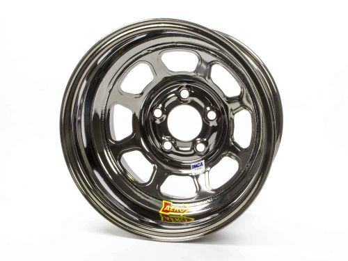 Aero race wheels 52-series 15x8 in 5x5.00 black chrome wheel p/n 52-985020blk