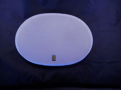 New polyplanar 9&#034; x 6&#034; oval speaker replacement grille - white