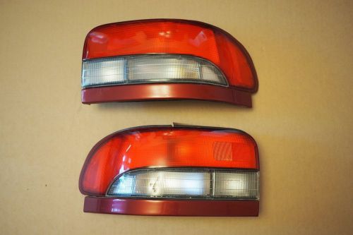 Pair jdm subaru impreza wagon sti wrx gf8 tail lamp rear lights