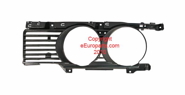 New ez ziegler headlight grille - passenger side 54030 bmw oe 51131944138