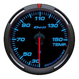 Defi racer gauge 60mm temperature meter df11704 blue