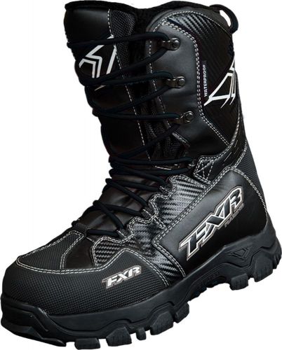 Fxr x-cross adult black snowmobile warm winter snow boots- 6.5 - 7 - 8.5 - 9-new