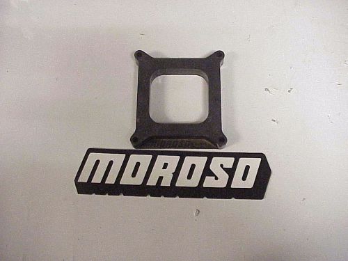 Moroso clay 1&#034; thick 4 barrel carburetor spacer mh46