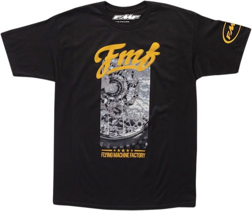 Fmf apparel f441s18114blkxl tee dirtstar blk xl