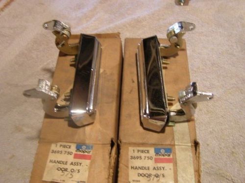 Nos mopar 74 monaco  blues brothers blues mobile door handles 74-78 full size