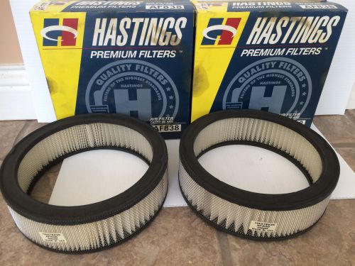 (lot of 2) af838 hastings air filter af1785 pa2109 ma1022 sa3647 6036 ta48 c2227