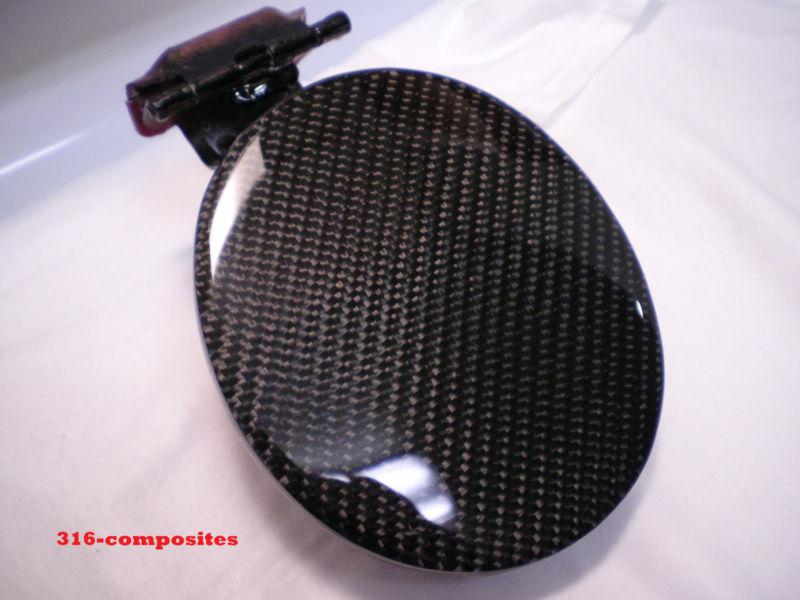 90-97 mazda miata na mx-5 carbon fiber fuel door gas lid