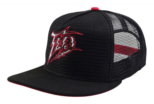 Troy lee designs bolty mens trucker hat black