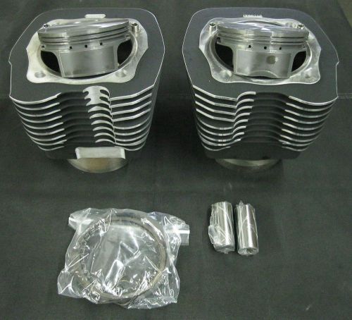 Ultima black finish cylinder &amp; piston kit for ultima el bruto 127 engines