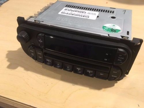 Jeep wrangler radio rbk cd  p05091506ae