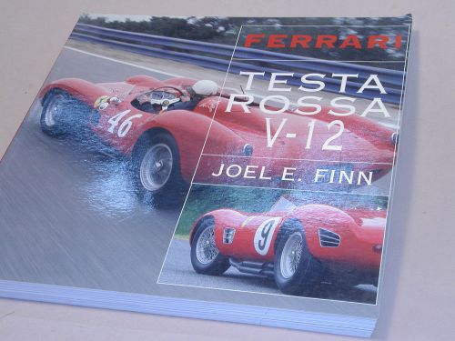 Ferrari testa rossa v-12, by finn, softcover