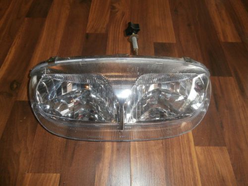 Ski doo zx chassis head light, part # 515176311, mxz 500, 600, 700, 800, legend