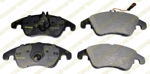 Monroe cx1342w brake pad or shoe, front-monroe ceramics brake pad