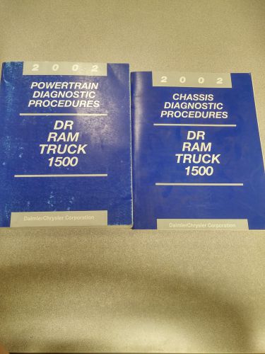 2002 dodge dr ram truck 1500 body chassis diagnostic procedure manual set 02