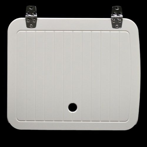 Bryant boats bb-053p-sf arctic white 17 x 14 1/2 inch boat storage lid 268