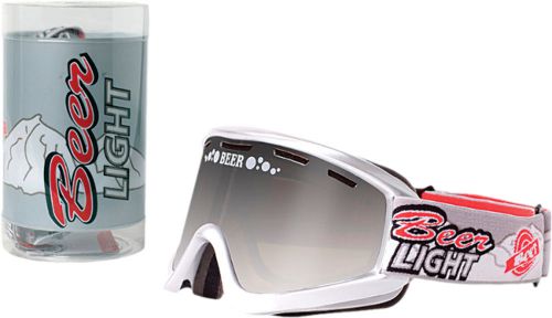 Beer optics cold bullet goggle silver lens - 067-06-808