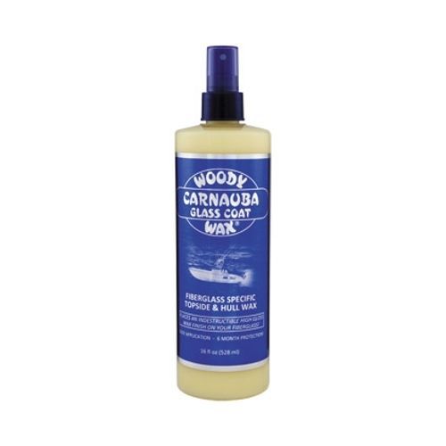 Woody wax carnauba glass coat topside/hull wax - 16 oz.