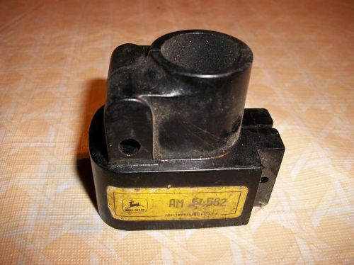 John deere snowmobile nos 78 spitfire throttle block, am54582