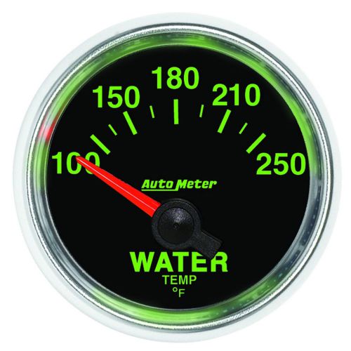 Auto meter 3837 gs; electric water temperature gauge