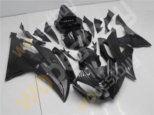 Injection black fairing fit for yamaha 2008-2015 yzf r6 plastic set bodywork n28