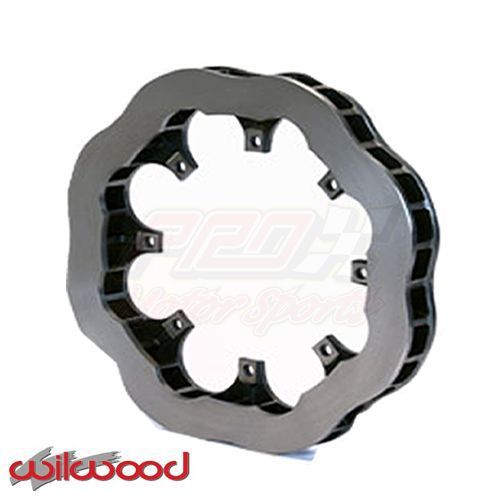 Wilwood racing 8 bolt 32 vane 1.25&#034; x11.75&#034; scalloped brake rotor  160-8343