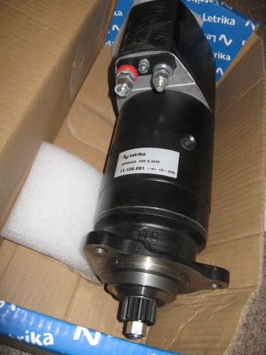 Letrika 24volt 6.6kw starter for mtu mercedes and other