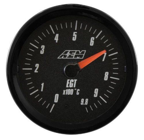 Aem 30-5131m analog egt exhaust gas temperature metric gauge 0~980c