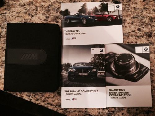 2013 bmw m6 convertible owners manual