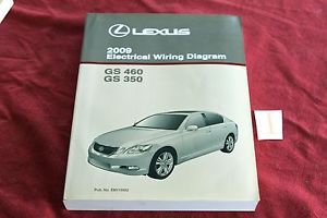 2009 lexus electrical wiring diagram gs 450h ewd oem