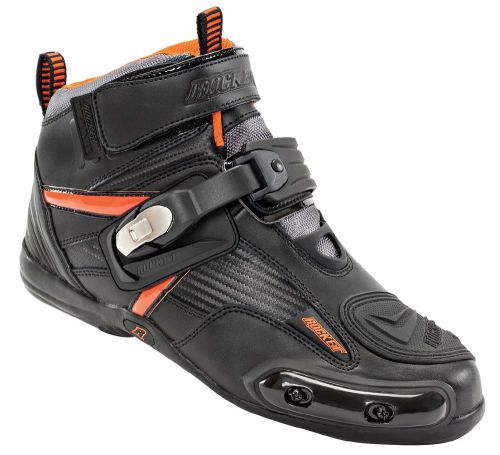 Joe rocket 9 black/orange atomic motorcycle boots