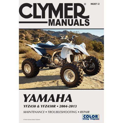 Clymer yamaha yfz450 &amp; yfz450r 2004-2013  m287-2