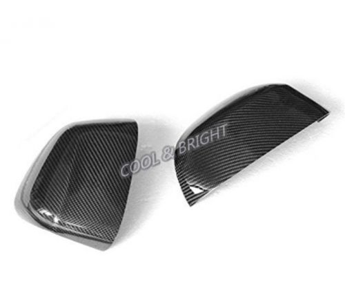 For bmw x3 x4 x5 x6 add-on sticker 2014-up  real carbon fiber mirror cover cap